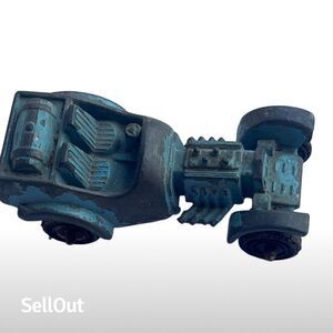 Vintage‎ TootsieToy Blue Hot Rod Roadster Diecast Car
